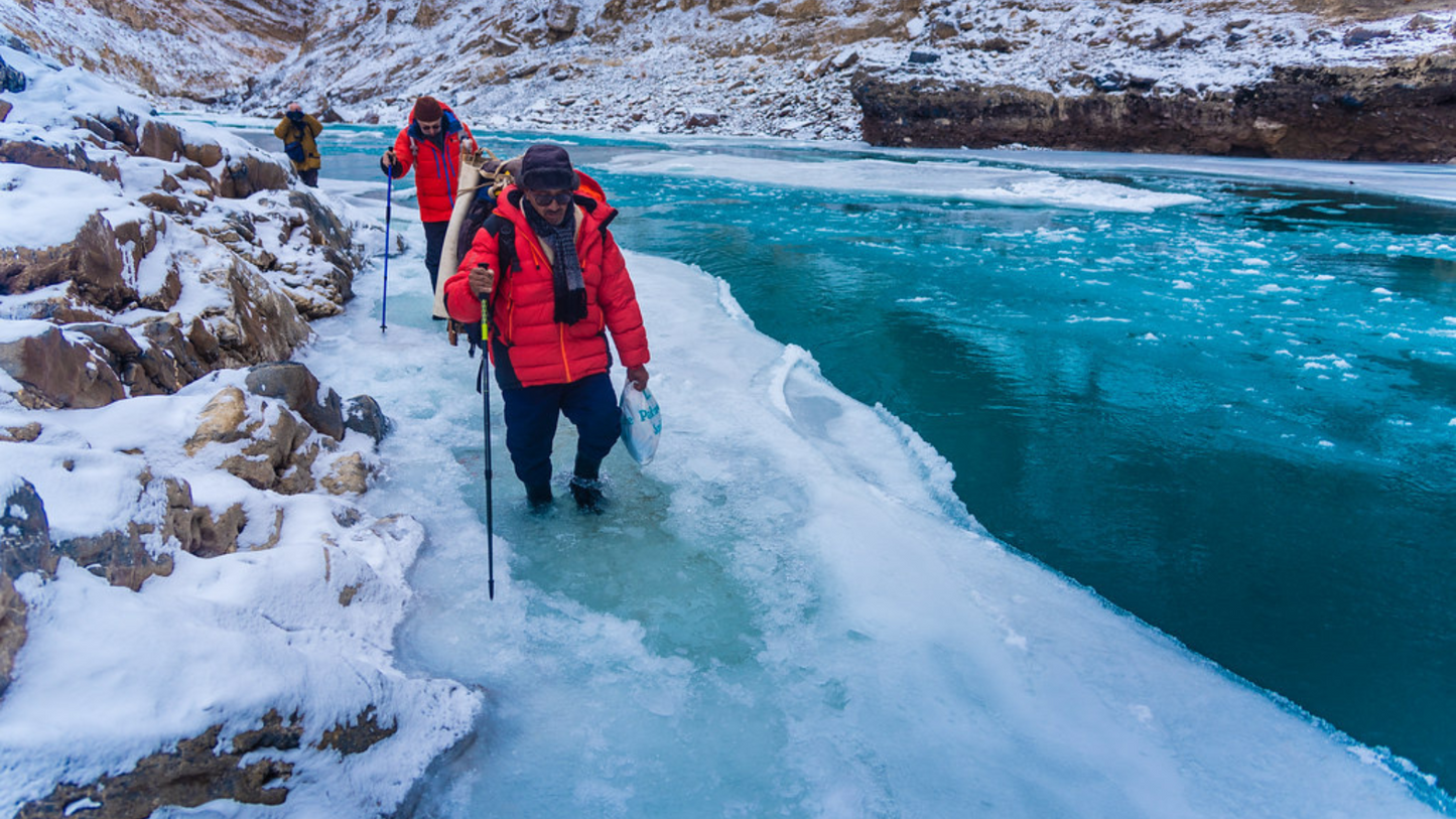 CHADAR FROZEN RIVER TREK 3 NIGHTS & 4 DAYS